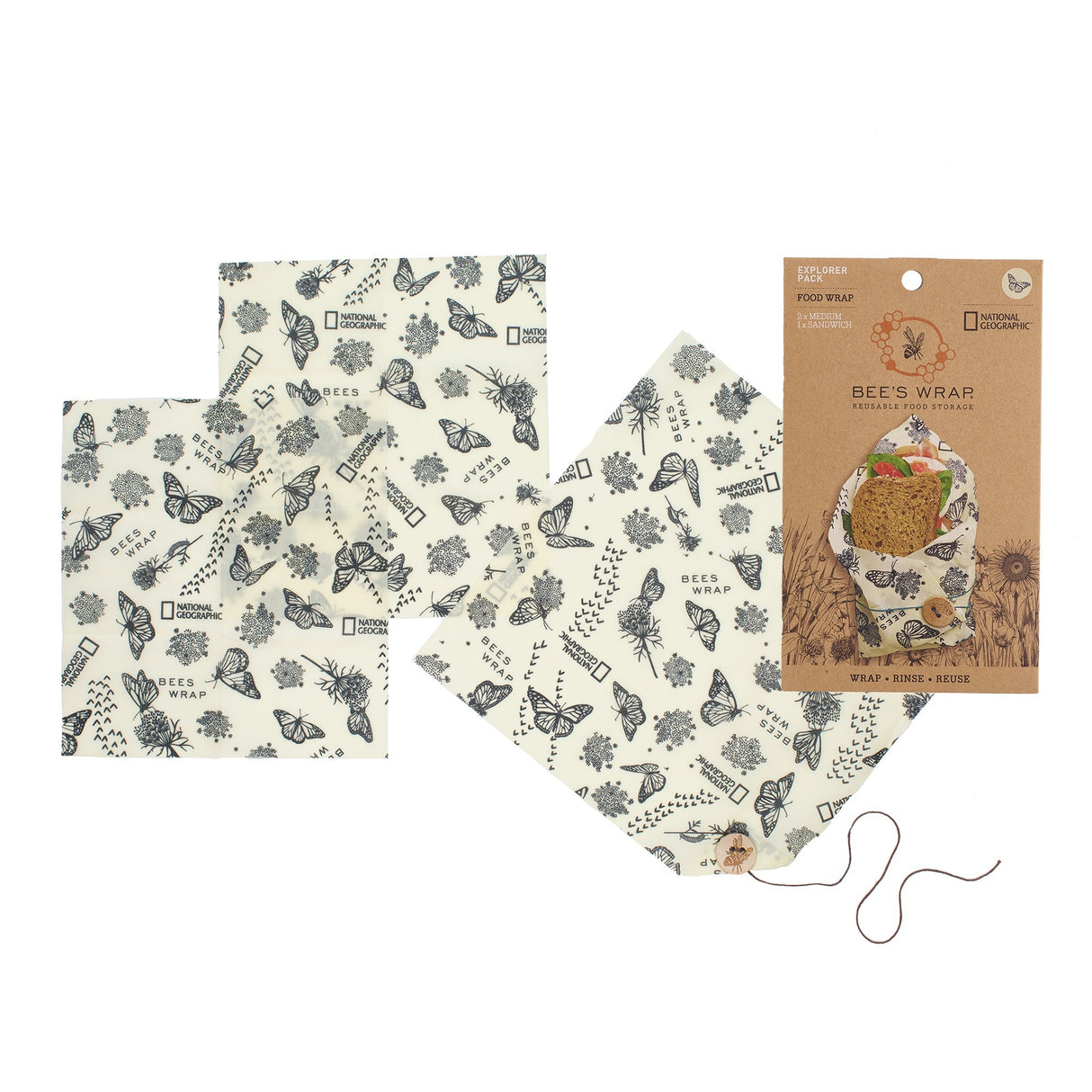 Bee's Wrap Snack & Produce Bags