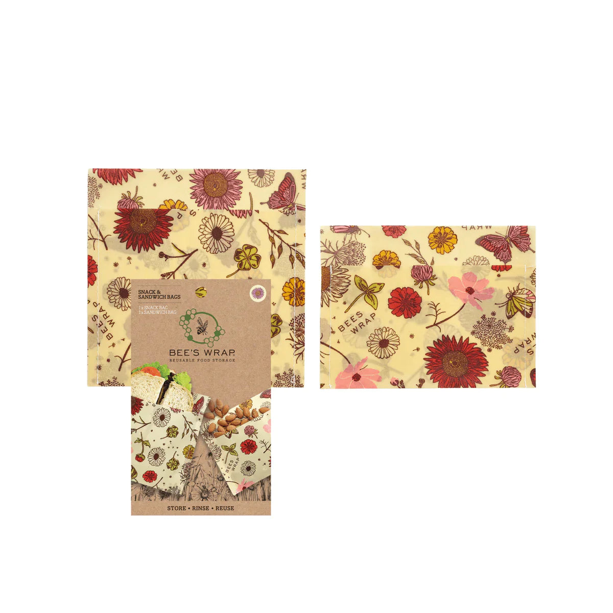 Bee's Wrap Snack & Produce Bags