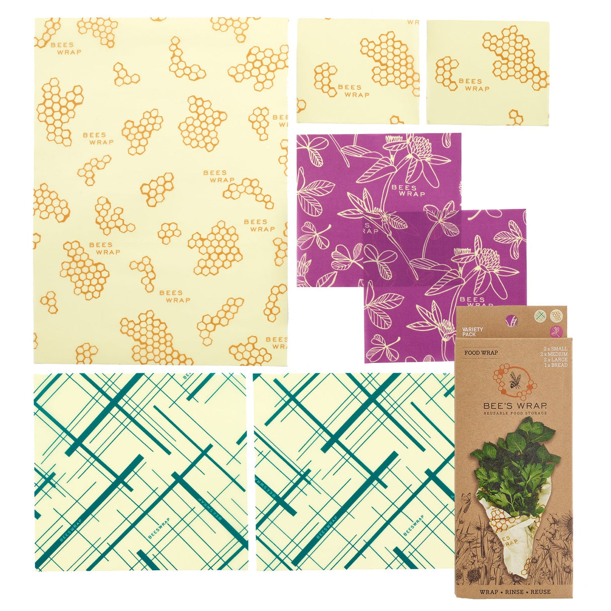 Bee's Wrap Snack & Produce Bags